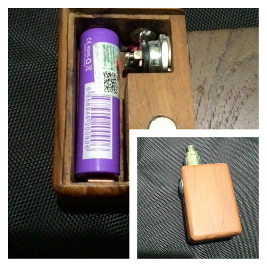 vapor box mod wood mod vape malang