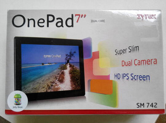 Zyrex OnePad SM 742 Segel Resmi Wifi Only. No GSM