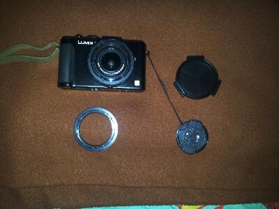 Auto Lenscap Panasonic Lumix LX-7 black n limited edition. very useful!!