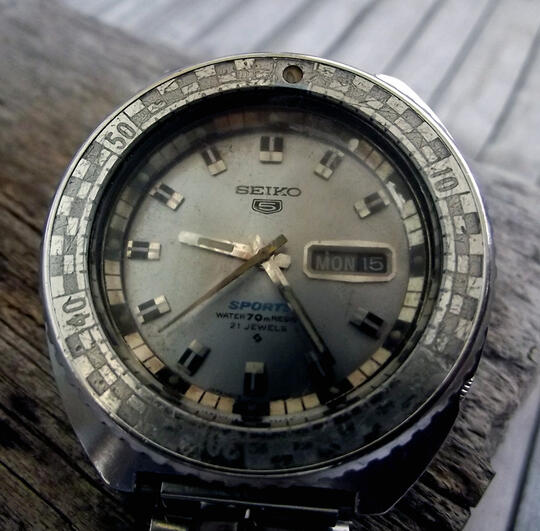 FS : SEIKO 5 SPORTS AUTOMATIC " RALLY " 6119 - 7173 - TERAWAT