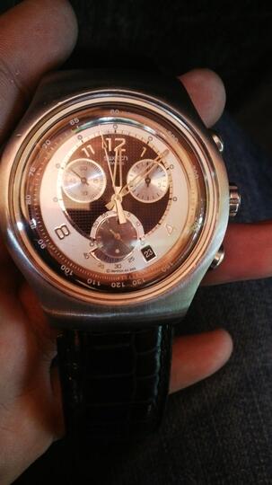 swatch irony chronograph watch 4 jewels