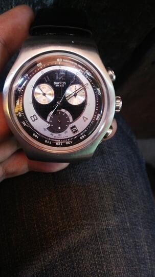 swatch irony chronograph watch 4 jewels