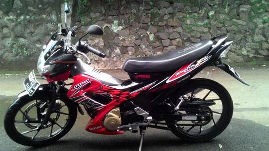 Satria Fu Tahun 2012 Warna Merah Hitam Berbagai Tahun