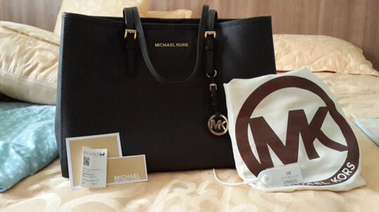 michael kors jet set travel east west tote