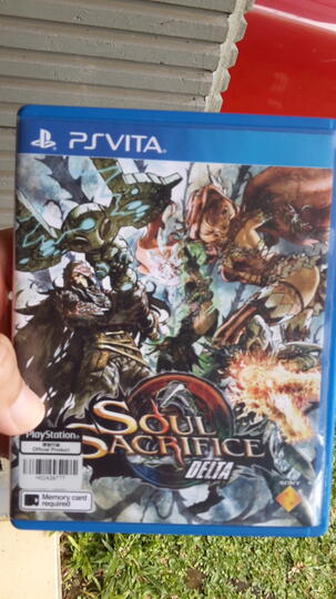 WTS Soul Sacrifice Delta PsVita Game Original
