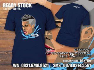 Tshirt Lazio, Klose, Nesta dan Keita.