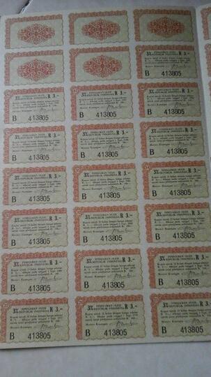 Jual Surat Utang Negara Surat Obligasi Indonesia Tahun1950