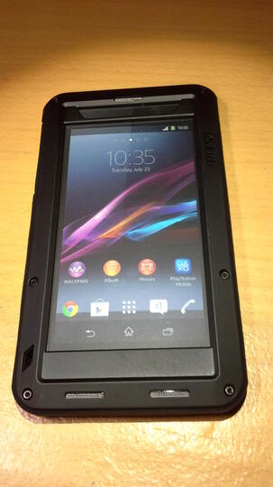 DUSTPROOF WATERPROOF LUNATIK LOVE MEI METAL CASE COVER FOR SONY XPERIA Z1