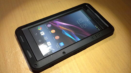 DUSTPROOF WATERPROOF LUNATIK LOVE MEI METAL CASE COVER FOR SONY XPERIA Z1