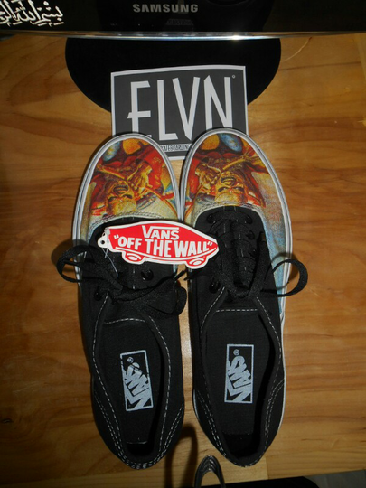 vans authentic iron maiden