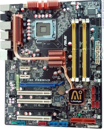 Asus LGA 775 + Q6600 + 2Gb Dual Chanel