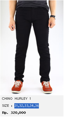 JEANS DAN CELANA ORIGINAL | KASKUS | DC SHOES, HURLEY, QUIKSILVER, VOLCOM