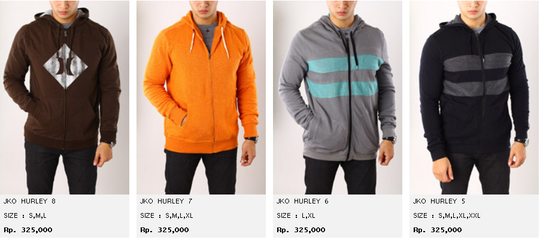 JUAL JACKET DAN SWEATER ORIGINAL | KASKUS| Billabong, Ripcurl, Volcom, Dc Shoes, etc