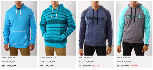 JUAL JACKET DAN SWEATER ORIGINAL | KASKUS| Billabong, Ripcurl, Volcom, Dc Shoes, etc