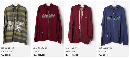 JUAL JACKET DAN SWEATER ORIGINAL | KASKUS| Billabong, Ripcurl, Volcom, Dc Shoes, etc