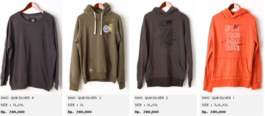 JUAL JACKET DAN SWEATER ORIGINAL | KASKUS| Billabong, Ripcurl, Volcom, Dc Shoes, etc