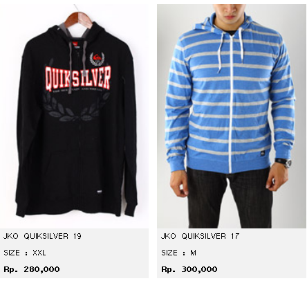 JUAL JACKET DAN SWEATER ORIGINAL | KASKUS| Billabong, Ripcurl, Volcom, Dc Shoes, etc