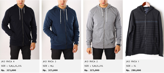JUAL JACKET DAN SWEATER ORIGINAL | KASKUS| Billabong, Ripcurl, Volcom, Dc Shoes, etc