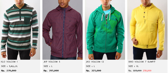 JUAL JACKET DAN SWEATER ORIGINAL | KASKUS| Billabong, Ripcurl, Volcom, Dc Shoes, etc