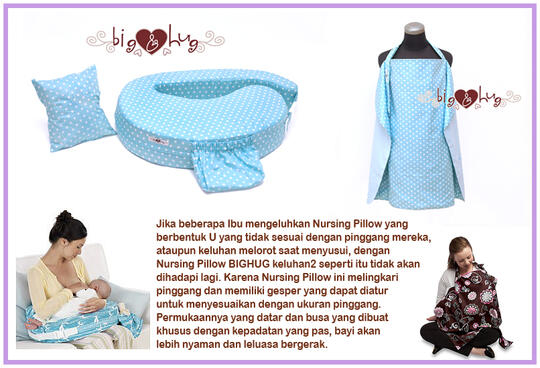 Terjual Breastfeeding Nursing Pillow By Bighug Bantal Menyusui Very Helpful N High Quali Kaskus