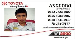 PROMO TOYOTA BOGOR 2015 SISA 3 UNIT ALL NEW AVANZA VELOZ PUTIH A/T 2014 "BIG DISKON"