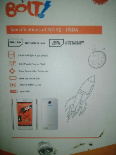 LELANG POWERPHONE IVO V5 BUNDLING BOLT / PERDANA BOLT/ KARTU BOLT KUOTA 208GB + PULSA