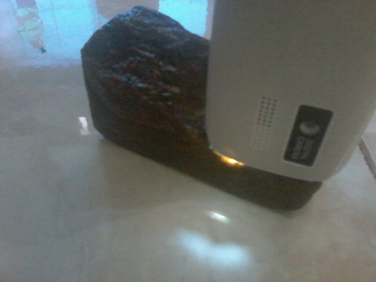 rough bacan doko batang coklat dan obi keras padat