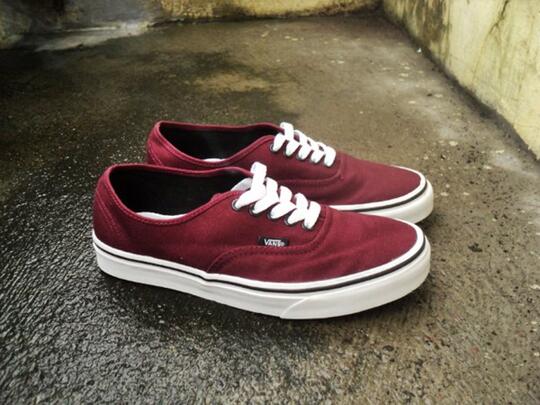 vans maroon original