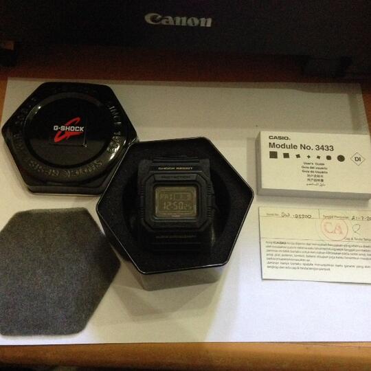 Terjual Casio G Shock DW 5500 - Black | KASKUS