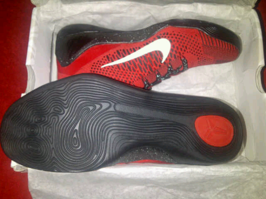 FS original nike kobe 9 elite low university red size 10 murah...lebron,kd,jordan