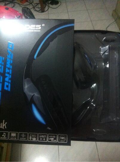 WTS gaming headset sades snuk versi yg terbaru