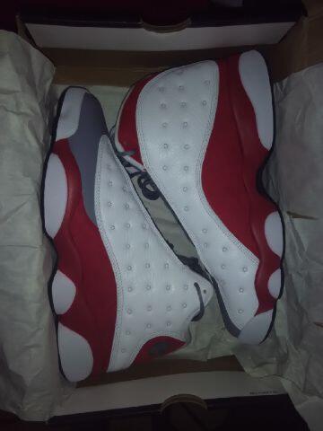 FS ORIGINAL AIR JORDAN 13 GREY TOE sz 42.5 not lebron,kd,kobe price under retail..