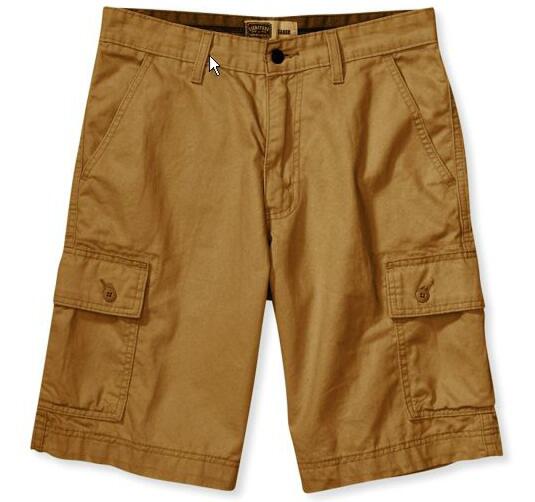 authentics signature cargo shorts