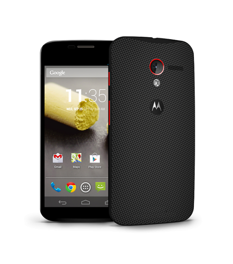 MOTOROLA MOTO X VERIZON 16GB CUSTOMIZED BLACK/RED GSM/CDMA FULLSET MULUS