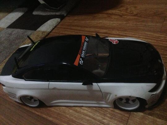 Jual RC drift RTR yokomo DIB RS + remot Sanwa Mt4