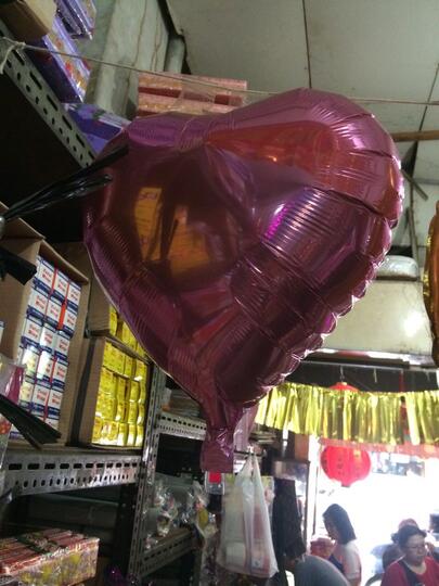 Balon Bentuk Hati/ heart Untuk Valentines Day.