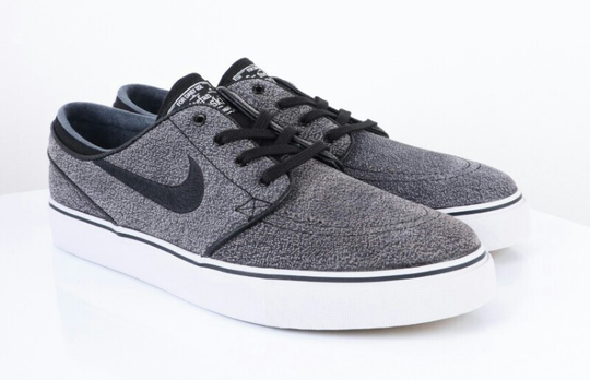 nike stefan janoski black and white suede
