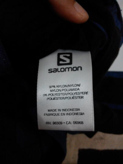 WTS Celana outdoor hiking Salomon zero (not tnf,berghaus, marmot,adidas)