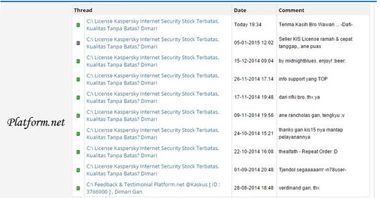 D: JUAL > Lisensi Code Kaspersky Internet Security For Android