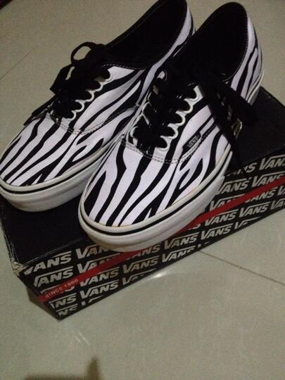 vans zebra print shoes