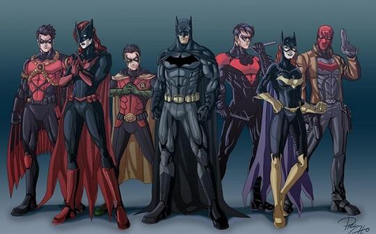 Komik Digital Batman and Family