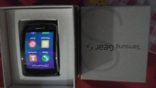 Samsung Gear S Black fullsett