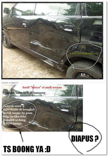 bikerR2/R4 .di Jakarta.HATI2 klo ketemu mobil ini! bisa2 ente dipukulin