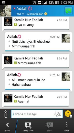 mulai gondok, pacar keganjringan COC