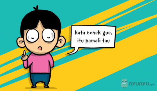 Menjawab Pamali yang Sering Dilontarkan Oleh Nenek Dengan Logika
