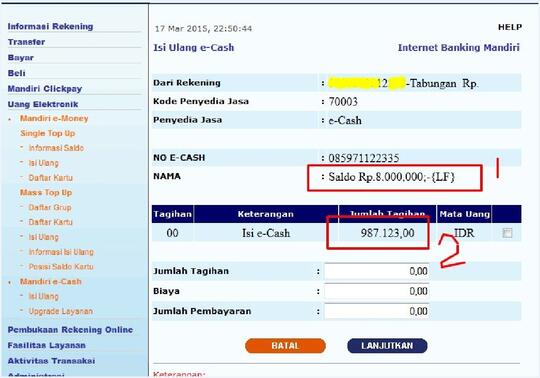 Mdus Penipuan Baru Tansfer Via ATM/Internet Banking Tana Kita Sadari