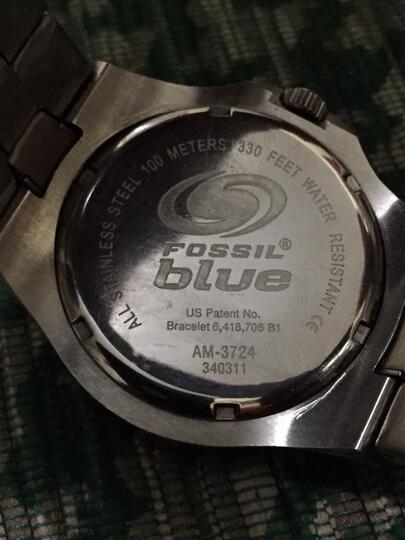 Terjual FOSSIL Blue AM-3724 All 