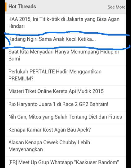 Kadang loe ngiri ketika...