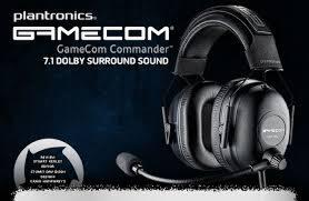 Headset Gaming Plantronics Gamecom 