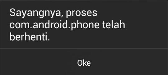 Ошибка приложении android process acore